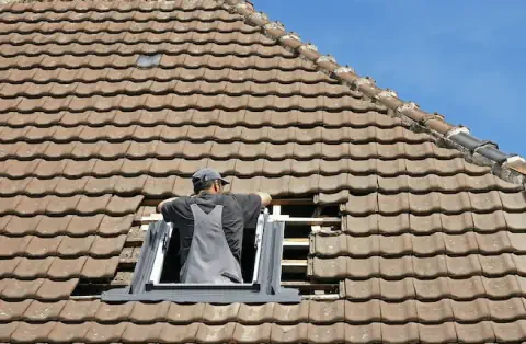 Pose de velux - Plainfaing
